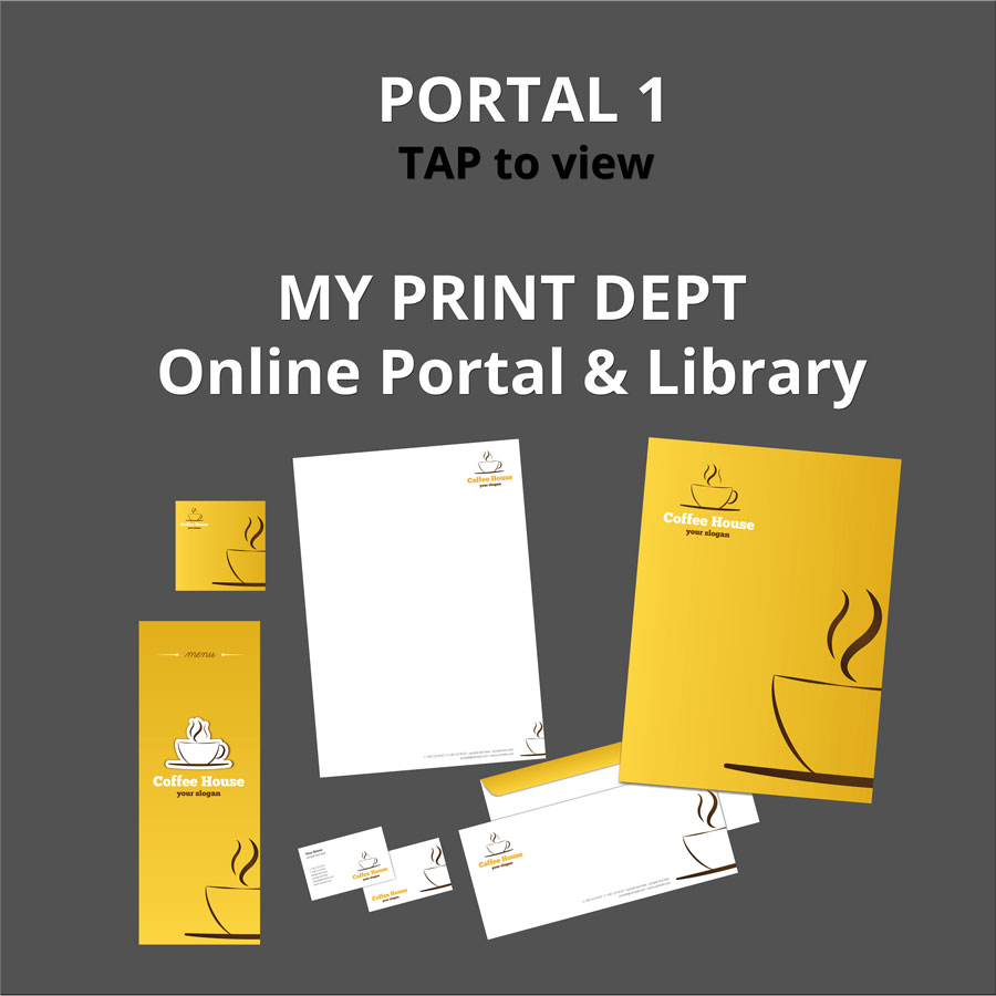 MY PRINT DEPT Online Portal & Library